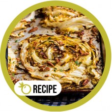 (Recipe) Oven Baked Cabbage Steaks